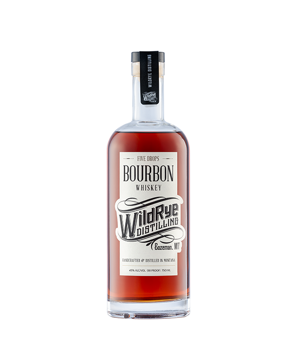 Wildrye Distilling Five Drops Bourbon 750mL 